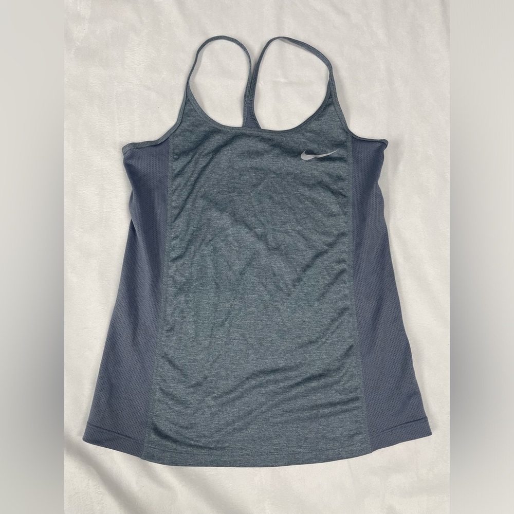 Nike Dri-Fir Gray Workout Tank Top Woman’s Size XS
